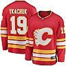 Men's Fanatics Branded Matthew Tkachuk Red Calgary Flames 2020/21 Home Premier Breakaway Player Jersey