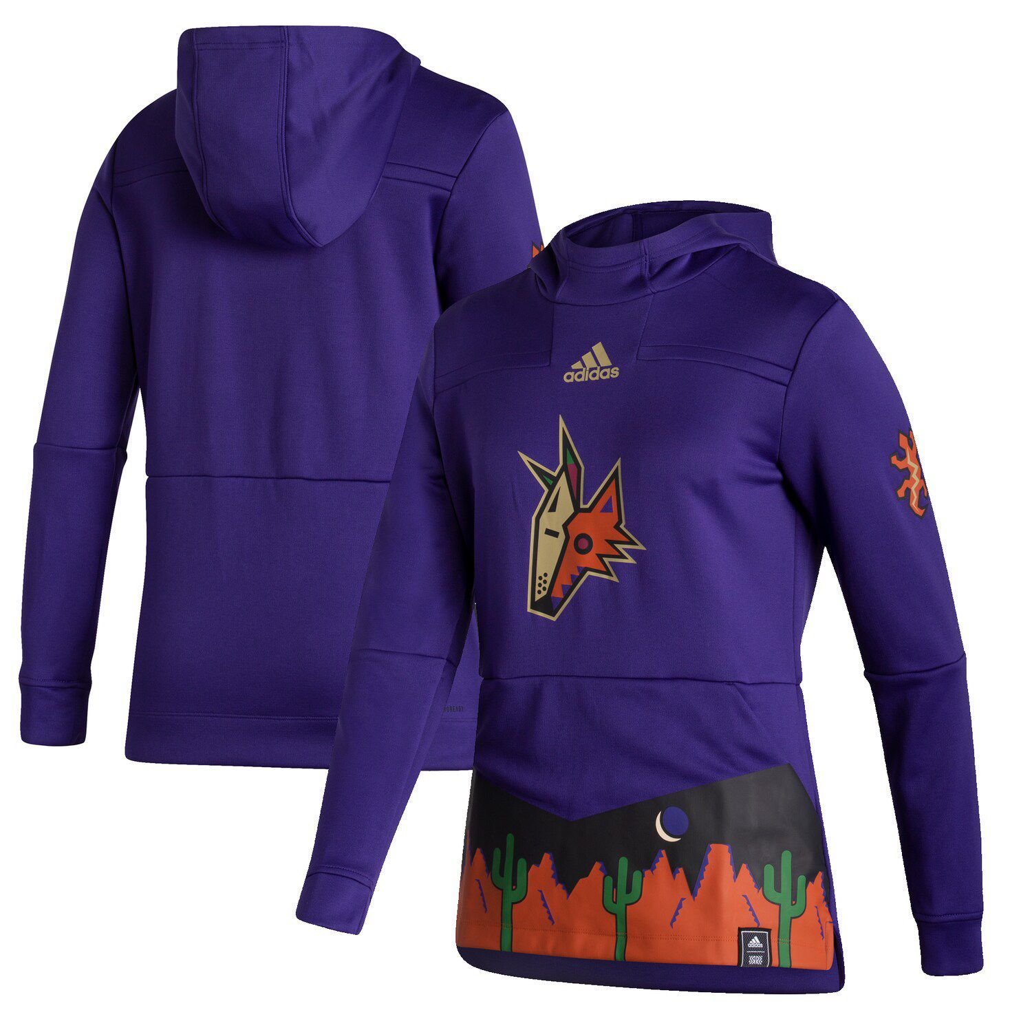 adidas purple hoodie women's