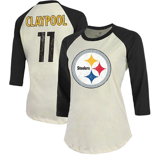 Lids Pittsburgh Steelers Junk Food Color Block Raglan 3/4-Sleeve T