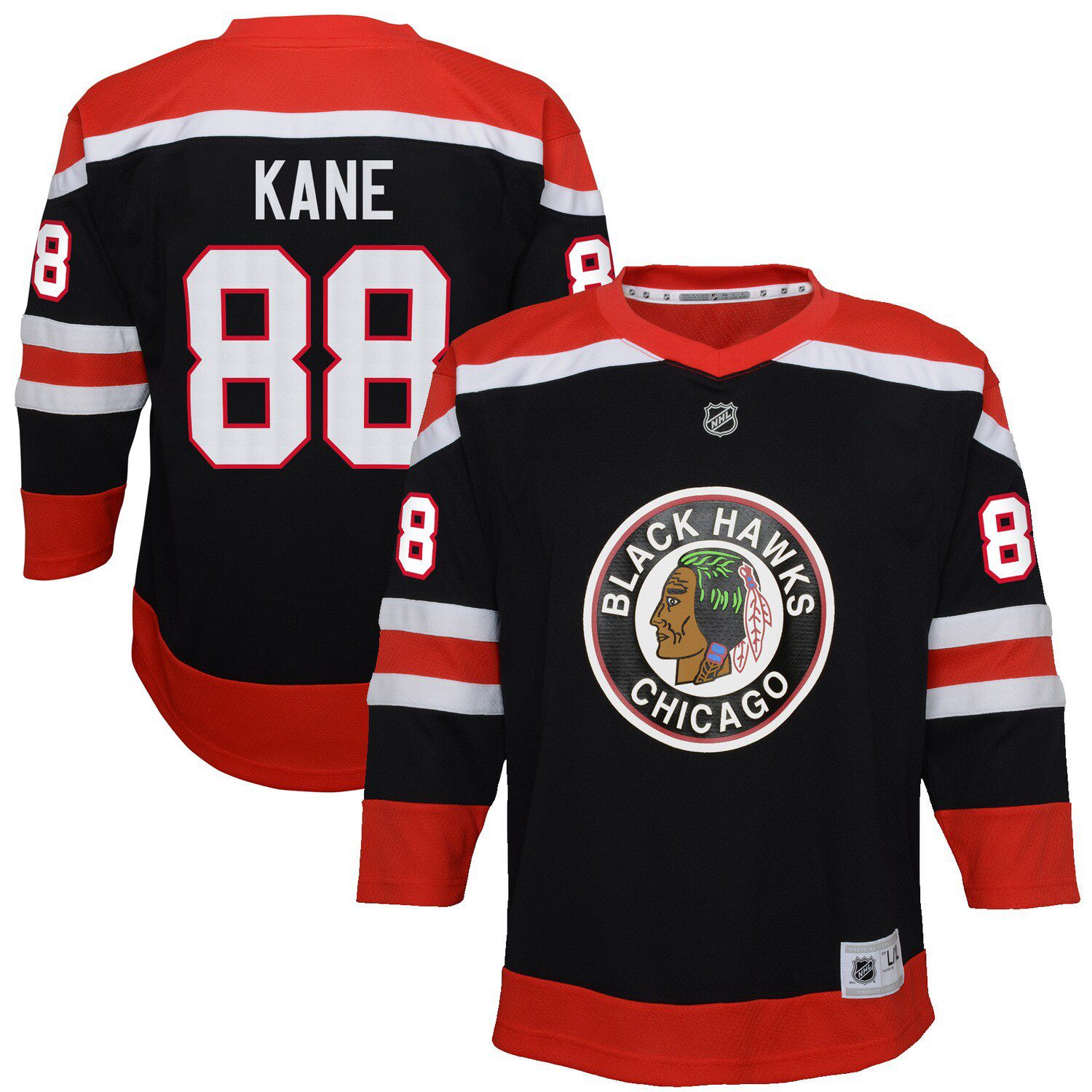 patrick kane black jersey