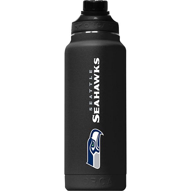 ORCA Water Bottle 34oz - Seattle Seahawks Stainless Steel, Vacuum Insulated