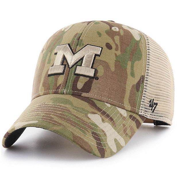 Milwaukee Brewers '47 Trucker Snapback Hat - Camo