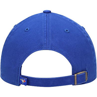 Men's '47 Royal Toronto Blue Jays Leaf Clean Up Adjustable Hat
