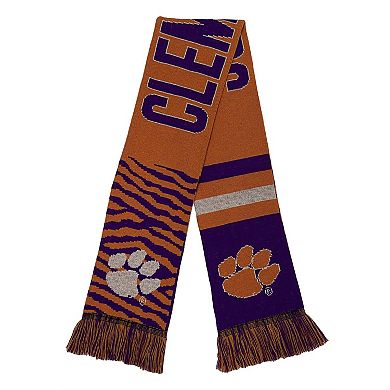 FOCO Clemson Tigers Reversible Thematic Scarf