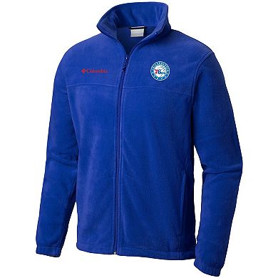 Men's Columbia Royal Philadelphia 76ers Steens Mountain 2.0 Full-Zip Jacket