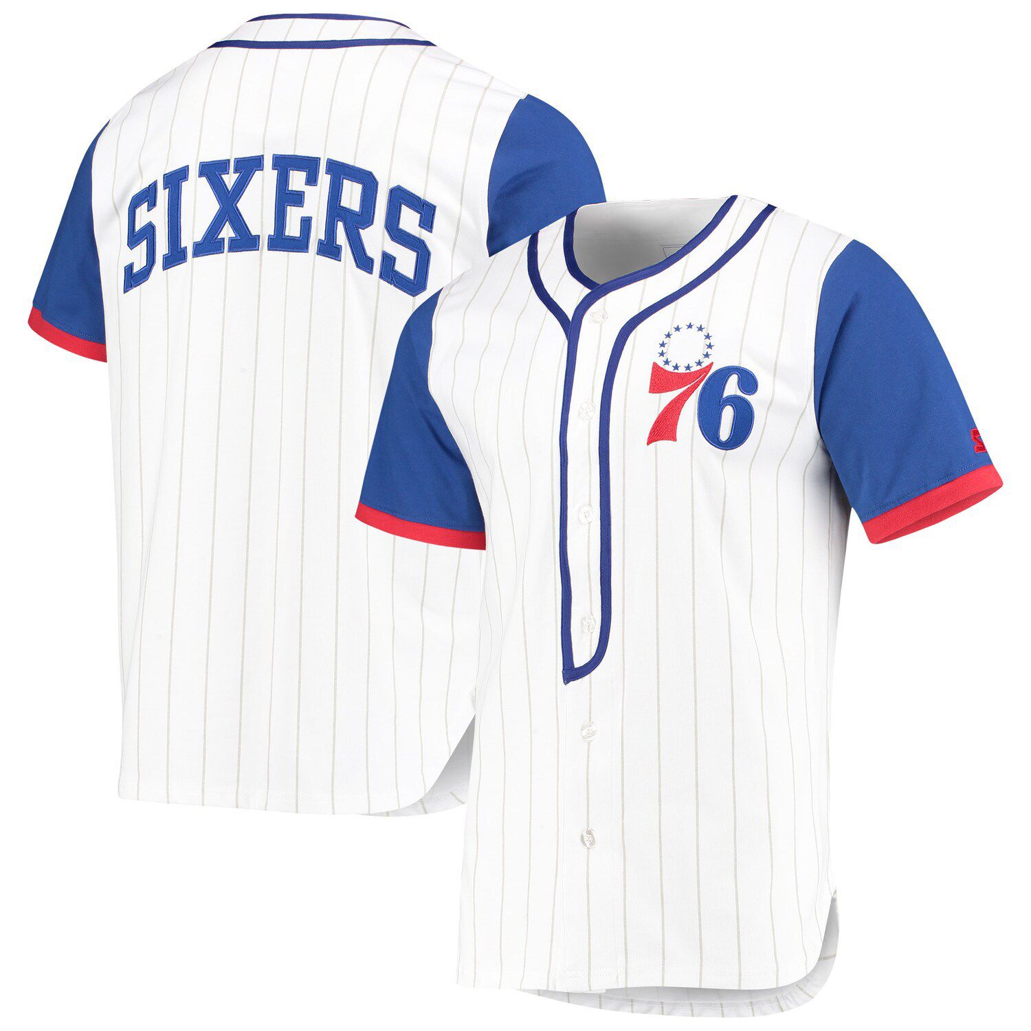 sixers jersey white