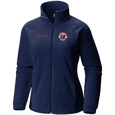 Women's Columbia Navy Washington Wizards Benton Springs Full-Zip Jacket
