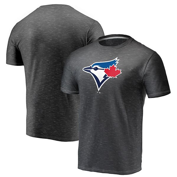 Men's Toronto Blue Jays Fanatics Branded Black Big & Tall Pride Logo T-Shirt