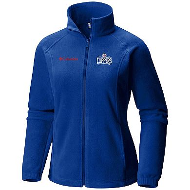 Women's Columbia Royal LA Clippers Benton Springs Full-Zip Jacket