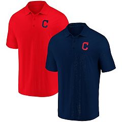 Men's Cleveland Indians Antigua Red/White Century Polo