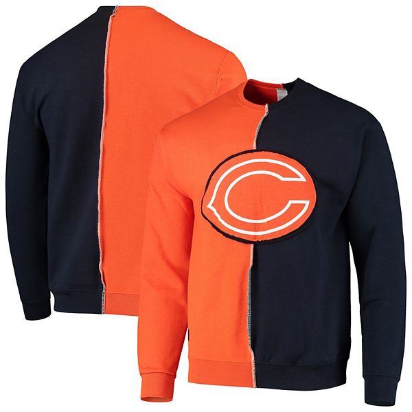 Chicago Bears Tommy Hilfiger Raglan Half-Zip Pullover Top - Navy