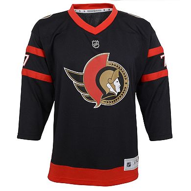 Youth Brady Tkachuk Black Ottawa Senators 2020/21 Home Replica Player Jersey