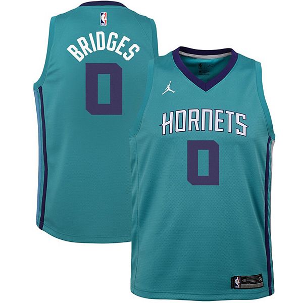 Youth Jordan Brand Miles Bridges Teal Charlotte Hornets 2020/21 