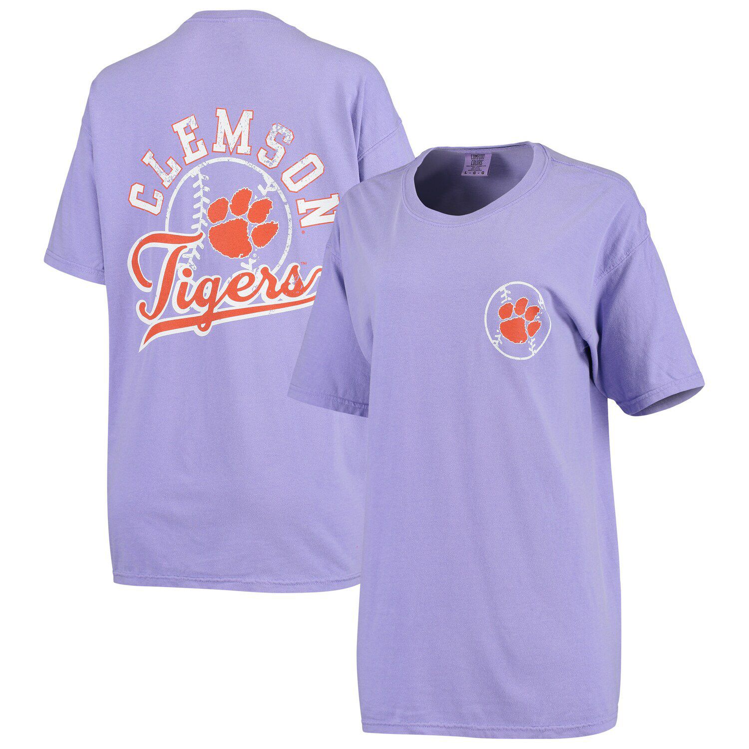 purple clemson shirt