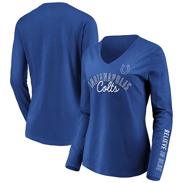 Women's Fanatics Branded Royal Indianapolis Colts Iconic All Out Glitz ...