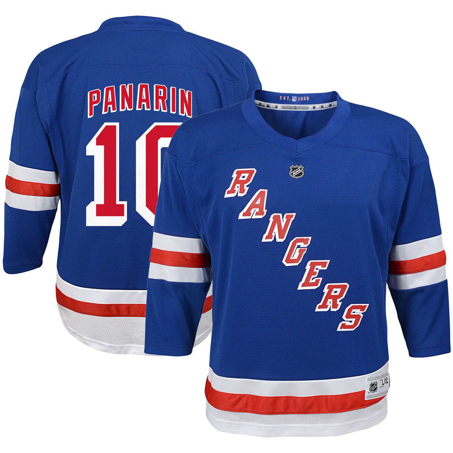rangers hockey jersey