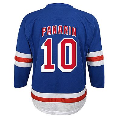 Preschool Artemi Panarin Blue New York Rangers Home Replica Player Jersey