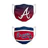FOCO Atlanta Braves Adult Printed Face Covering 2-Pack