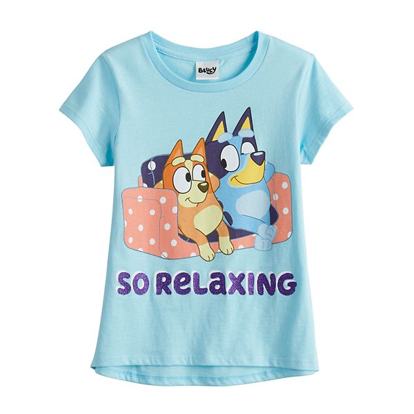 Girls 4-6x Bluey & Bingo Can't Stop Dancing Graphic Tee