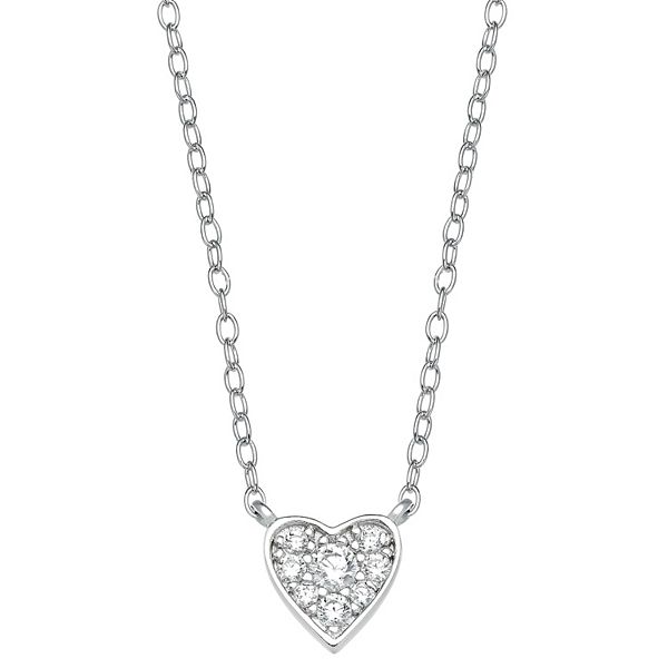 Kohls on sale heart necklace