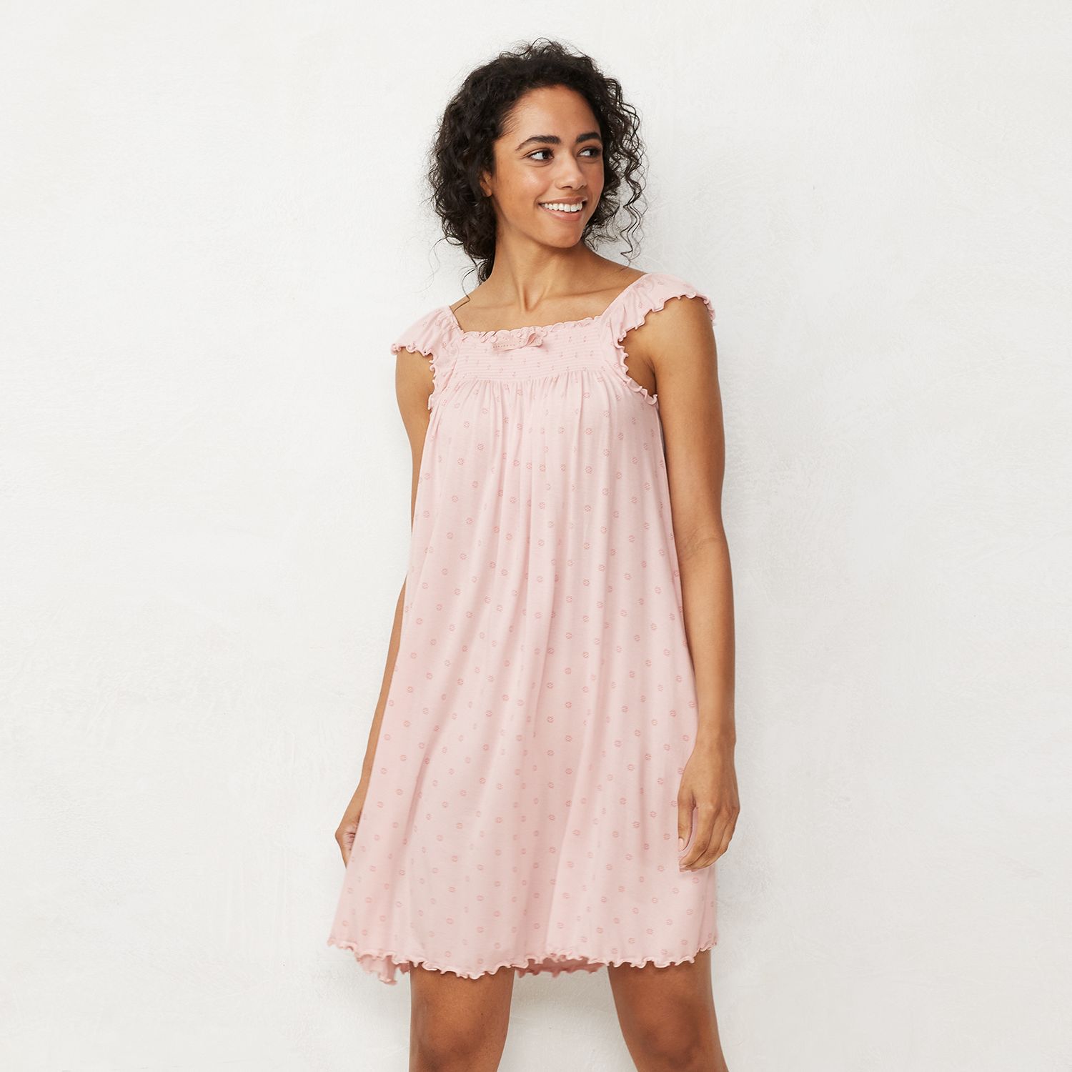 smocked nightgown