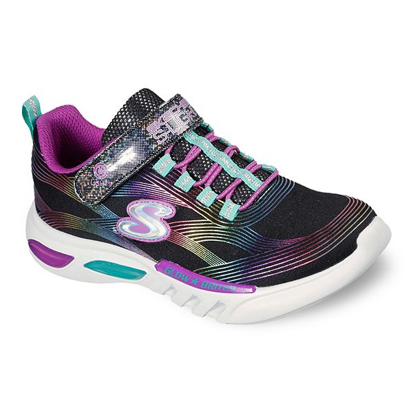 elektropositive Calibre fly Skechers® S Lights Glow-Brites Girls' Light-Up Shoes