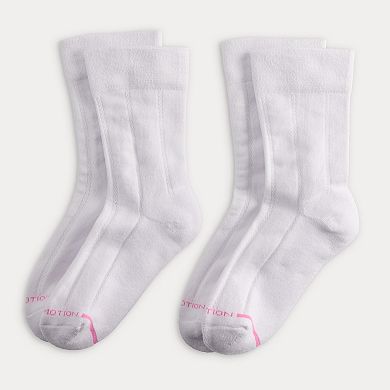 Women's Dr. Motion Comfort Top Copper-Infused Crew Socks