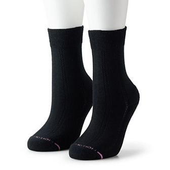 Women's Dr. Motion Comfort Top Copper-Infused Crew Socks