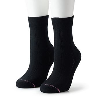 Women's Dr. Motion Comfort Top Copper-Infused Crew Socks