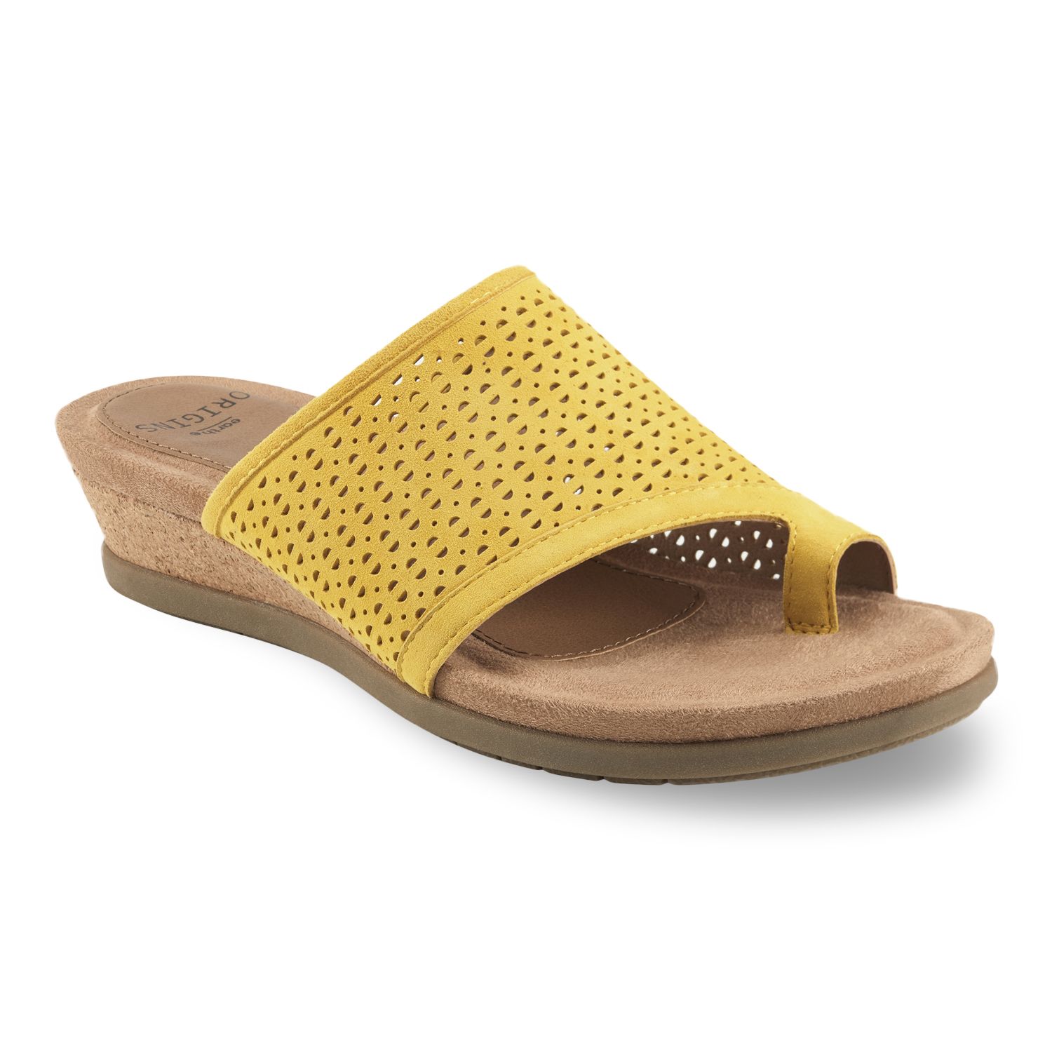 earth yellow sandals