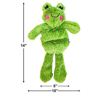 Woof Frog Multi Squeaker Dog Toy