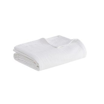 Madison Park Gauze Cotton Cooling Bed Blanket