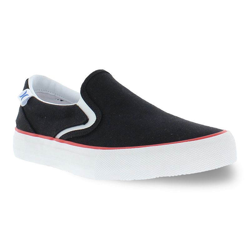 Hurley Bedford Womens Slip-On Sneakers, Size: 6, Black