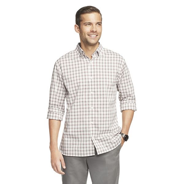 Men's Van Heusen Essential Never Tuck Classic-Fit Button-Down Shirt