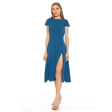 Women's ALEXIA ADMOR Lily High-Slit Midi Dress