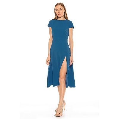 Women's ALEXIA ADMOR Lily High-Slit Midi Dress