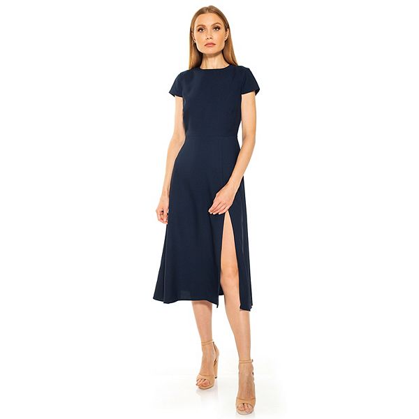 Women's ALEXIA ADMOR Lily High-Slit Midi Dress