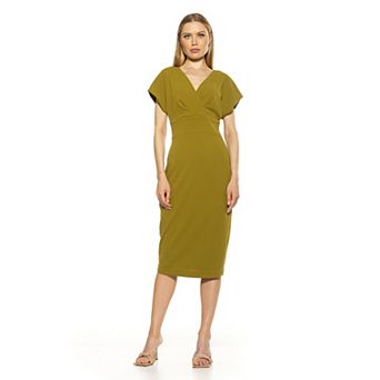 Women's ALEXIA ADMOR Naomi Draped Sheath Dress