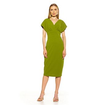 Women's ALEXIA ADMOR Naomi Draped Sheath Dress