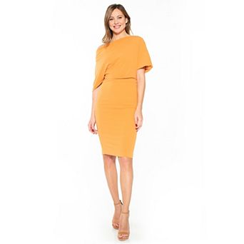 Women's ALEXIA ADMOR Olivia Draped One-Shoulder Sheath Dress