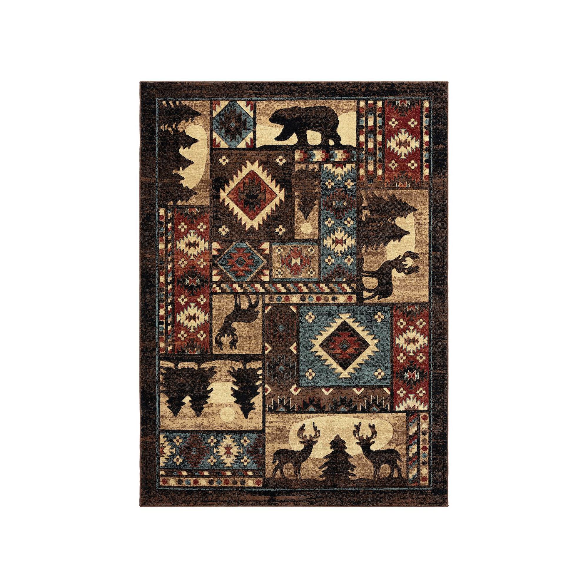 Home Dynamix Buffalo Bear Area Rug
