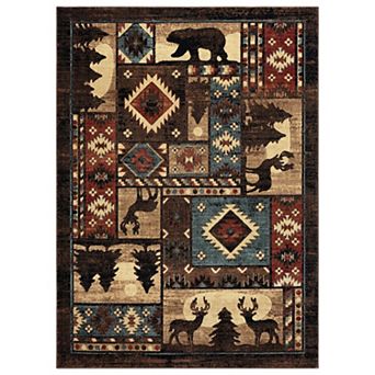 Home Dynamix Buffalo Bear Area Rug