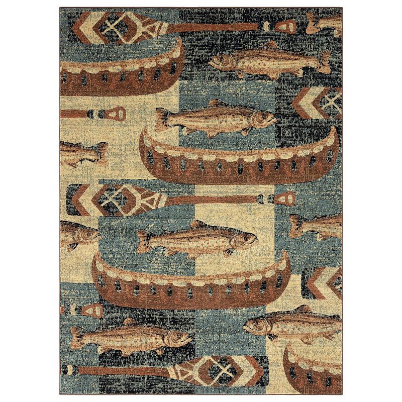 Home Dynamix Buffalo Creek Area Rug, Multicolor, 8X10.5 Ft - 28994300 - Home Decor Express your true sense of style with this Home Dy sku 28994300