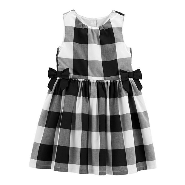 Carter's buffalo hot sale plaid dress