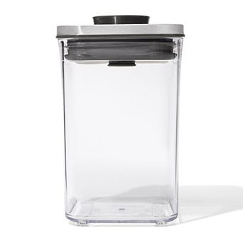 OXO SteeL POP 1.1-qt Short Square Food Storage Container