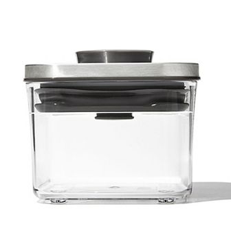 OXO SteeL POP .4-qt Small Square Food Storage Container