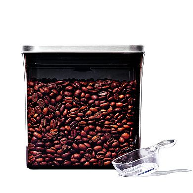 OXO SteeL POP Coffee Container with Scoop