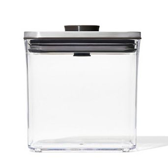 OXO SteeL POP 1.7-qt Short Rectangle Food Storage Container