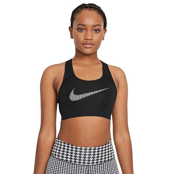 Women's Nike DriFIT Swoosh Icon Clash MediumSupport NonPadded Graphic Sports Bra