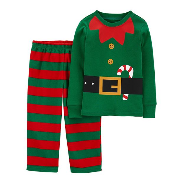Toddler Carter's 2-Piece Christmas Elf Pajama Set